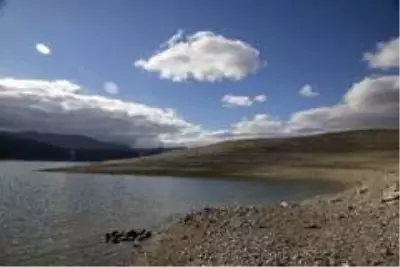 Başkent'in barajlarındaki doluluk oranı görüntülendi Başkent'in barajlarındaki doluluk oranı görüntülendi