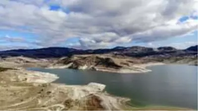 Başkent'in barajlarındaki doluluk oranı görüntülendi Başkent'in barajlarındaki doluluk oranı görüntülendi