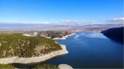 Başkent'in barajlarındaki doluluk oranı görüntülendi Başkent'in barajlarındaki doluluk oranı görüntülendi