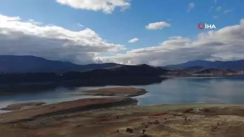 Başkent'in barajlarındaki doluluk oranı görüntülendi Başkent'in barajlarındaki doluluk oranı görüntülendi