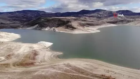 Başkent'in barajlarındaki doluluk oranı görüntülendi Başkent'in barajlarındaki doluluk oranı görüntülendi