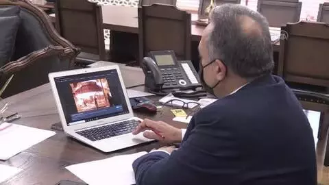 Belediye başkanları, AA'nın 'Yılın Fotoğrafları' oylamasına katıldı