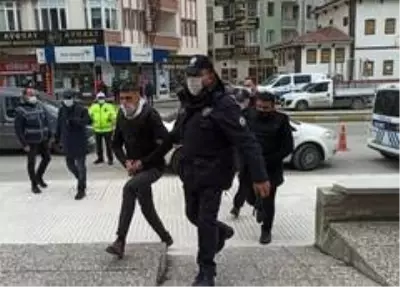Çorum'daki cinayette şüpheliler adliyede Çorum'daki cinayette şüpheliler adliyede