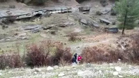 Düzensiz göçmenleri taşıyan minibüs devrildi: 1 ölü, 6 yaralı Düzensiz göçmenleri taşıyan minibüs devrildi: 1 ölü, 6 yaralı