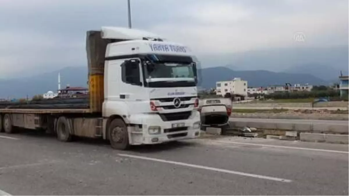 Otomobil takla attı: 1 yaralı