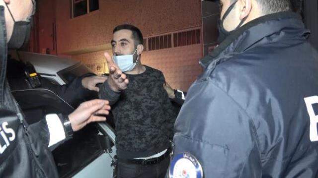 Polisten kaçarken evin duvarına çarpıp yakalanan şahıs ağladı: Sen korku nedir bilir misin?