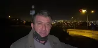 Sakarya'da kurşunlanan araç başka bir araca çarparak durabildi