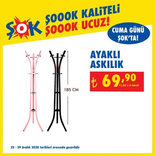 ŞOK 25-29 Aralık 2020 aktüel ürünler kataloğu! İşte haftanın ŞOK indirimleri