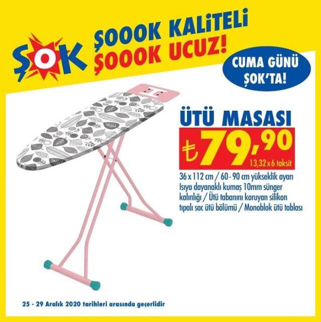 ŞOK 25-29 Aralık 2020 aktüel ürünler kataloğu! İşte haftanın ŞOK indirimleri