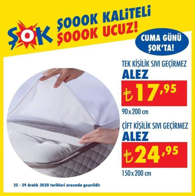 ŞOK 25-29 Aralık 2020 aktüel ürünler kataloğu! İşte haftanın ŞOK indirimleri