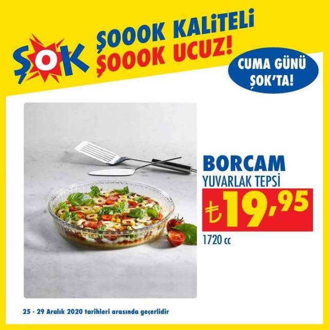 ŞOK 25-29 Aralık 2020 aktüel ürünler kataloğu! İşte haftanın ŞOK indirimleri