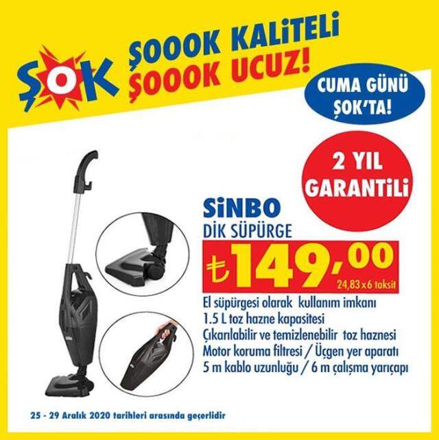 ŞOK 25-29 Aralık 2020 aktüel ürünler kataloğu! İşte haftanın ŞOK indirimleri