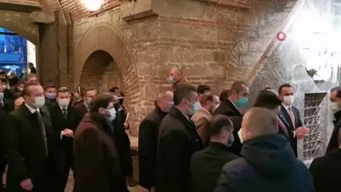 - TBMM Başkanı Şentop, Üsküp'te Okçular Vakfının sergisine katıldı - TBMM Başkanı Şentop, Üsküp'te Okçular Vakfının sergisine katıldı