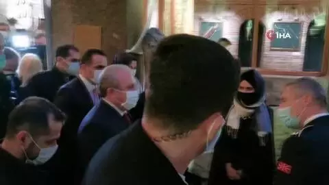 - TBMM Başkanı Şentop, Üsküp'te Okçular Vakfının sergisine katıldı - TBMM Başkanı Şentop, Üsküp'te Okçular Vakfının sergisine katıldı