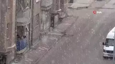 Van'da kar yağışı Van'da kar yağışı