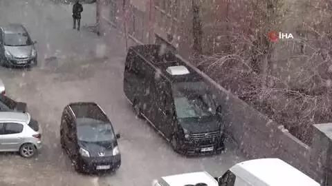 Van'da kar yağışı Van'da kar yağışı