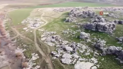 12 bin yıllık tarih havadan görüntülendi 12 bin yıllık tarih havadan görüntülendi