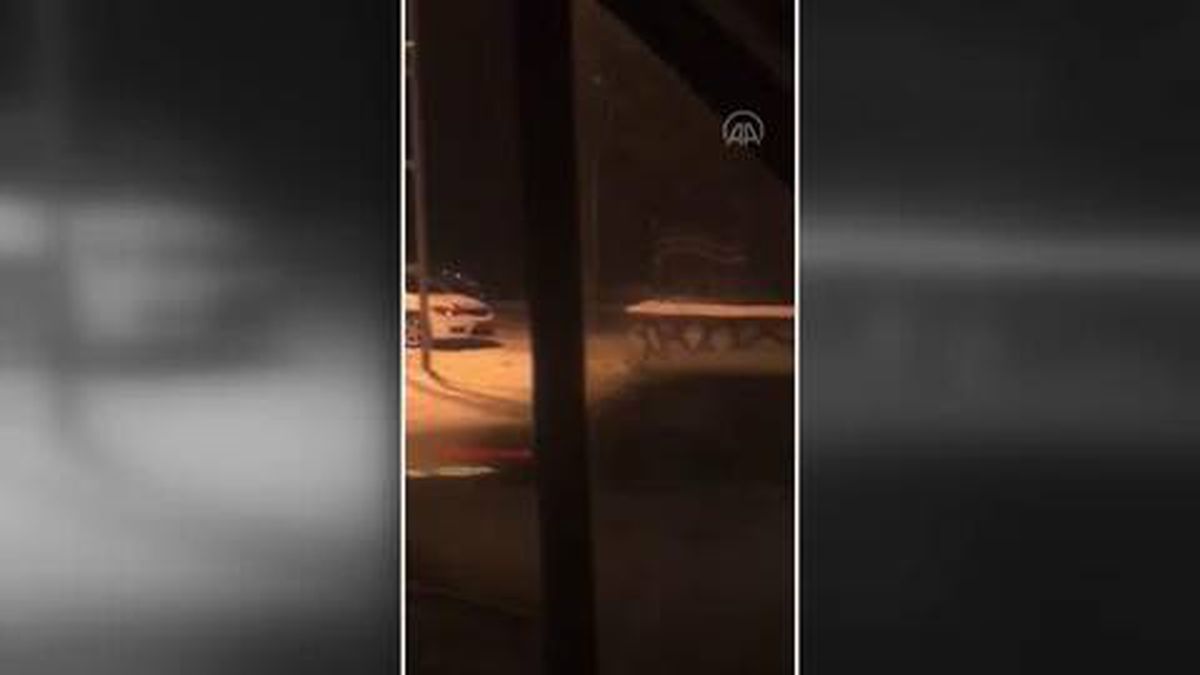Aç kalan kurtlar yerleşim yerlerinde yiyecek aradı (2)