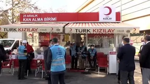 GAZİANTEP - Din görevlilerinden kan bağışı GAZİANTEP - Din görevlilerinden kan bağışı