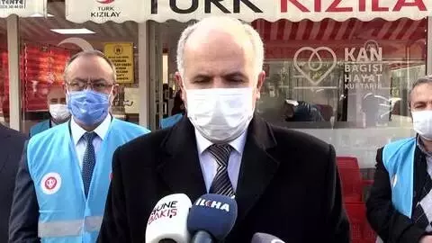 GAZİANTEP - Din görevlilerinden kan bağışı GAZİANTEP - Din görevlilerinden kan bağışı