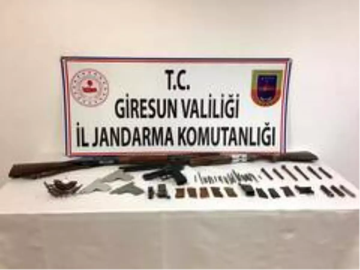 Son dakika haber! Giresun'da kaçak silah atölyesine baskın