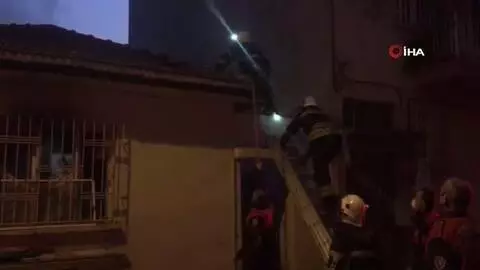 Son dakika haberleri: Müstakil ev alevlere teslim oldu