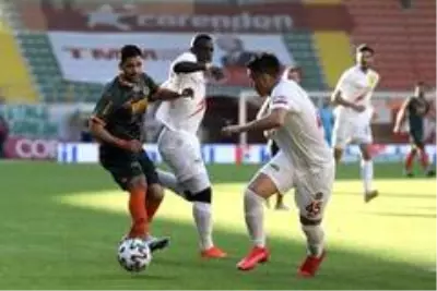 Süper Lig: Aytemiz Alanyaspor: 1 - Yeni Malatyaspor: 1 (Maç sonucu)