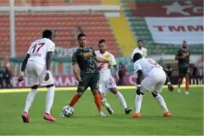 Süper Lig: Aytemiz Alanyaspor: 1 - Yeni Malatyaspor: 1 (Maç sonucu)
