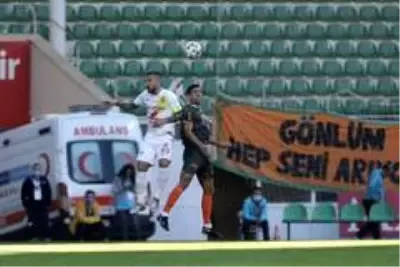 Süper Lig: Aytemiz Alanyaspor: 1 - Yeni Malatyaspor: 1 (Maç sonucu)