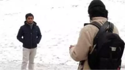 Uludağ'a gelen turistler hayran kaldı Uludağ'a gelen turistler hayran kaldı