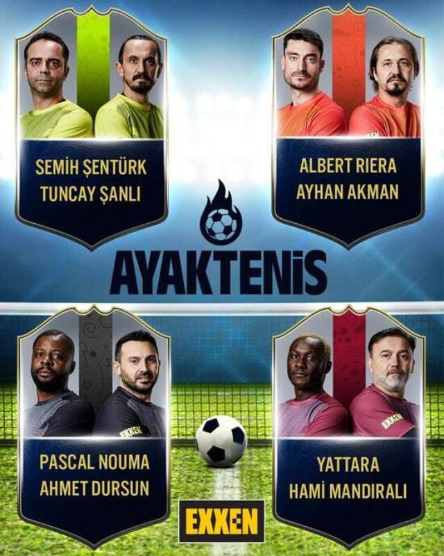 Acun Ilıcalı'nın yeni platformu Exxen'de efsane futbolcular yarışacak Acun Ilıcalı'nın yeni platformu Exxen'de efsane futbolcular yarışacak