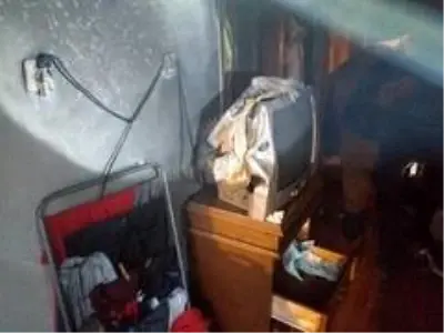 Ağrı'da Suriyeli ailenin oturduğu bir evde yangın çıktı Ağrı'da Suriyeli ailenin oturduğu bir evde yangın çıktı
