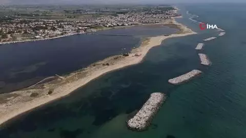 Ayvalık'ta kıyı erozyonu ürkütüyor