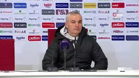 Çalımbay: '3 maçtır takımımdan çok memnunum' Çalımbay: '3 maçtır takımımdan çok memnunum'