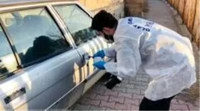 Ceylanpınar'da çalınan otomobil kıskıvrak bulundu Ceylanpınar'da çalınan otomobil kıskıvrak bulundu