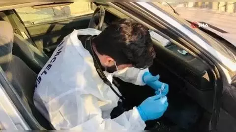 Ceylanpınar'da çalınan otomobil kıskıvrak bulundu Ceylanpınar'da çalınan otomobil kıskıvrak bulundu