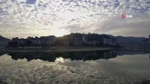 Çin'de uskumru gökyüzü kendine hayran bıraktı