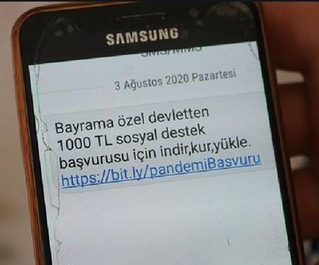 'Devletten 1000 TL destek' mesajıyla vatandaşı dolandırıp paraları Bitcoin'e yatırmışlar