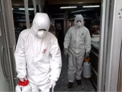 Fatih'te fırınlar dezenfekte edildi Fatih'te fırınlar dezenfekte edildi