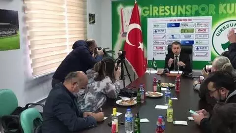 Giresunspor Kulübü Başkanı Karaahmet: 'İnşallah düşlediğimiz yerlere geliriz' Giresunspor Kulübü Başkanı Karaahmet: 'İnşallah düşlediğimiz yerlere geliriz'
