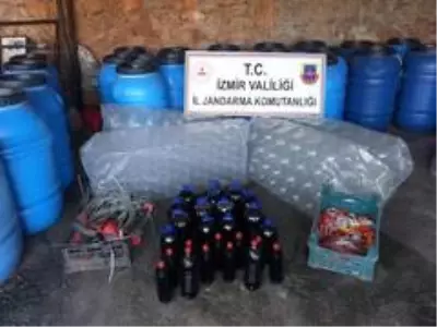 11 bin 200 litre sahte içki yakalandı 11 bin 200 litre sahte içki yakalandı