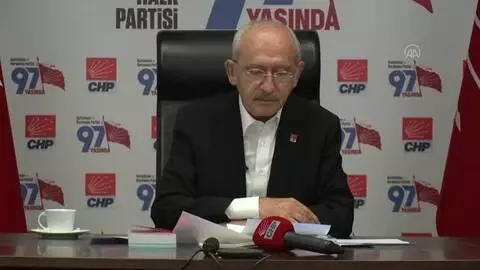Son Dakika | Kılıçdaroğlu, CHP Parti İçi Eğitim Birimi'nin 100. Yönetim Kurulu toplantısında konuştu