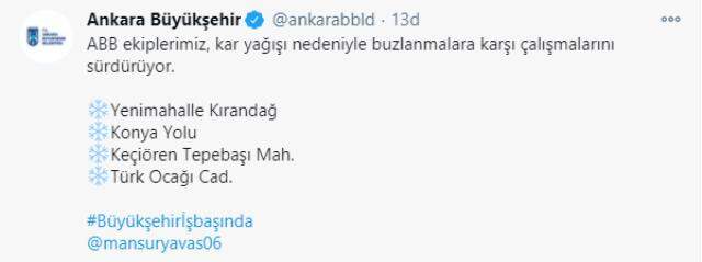 Meteoroloji uyarmıştı! Ankara'da yılın ilk kar yağışı başladı