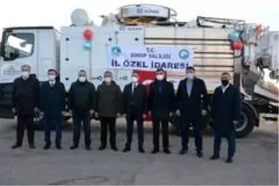 Sinop İl Özel İdaresi araç filosunu genişletti