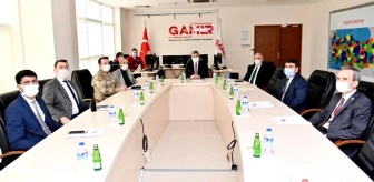 Osmaniye'de GAMER İzleme ve Değerlendirme ve Koordinasyon Kurulu toplantısı