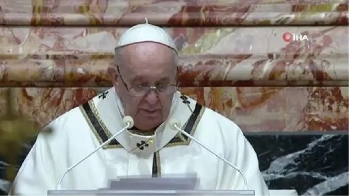 Vatikan'da Noel ayini Covid-19 kısıtlamaları nedeniyle erken yapıldıPapa Francis'ten yoksullar için yardım çağrısı