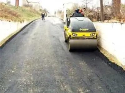 Barbaros'ta yol çilesi bitti Barbaros'ta yol çilesi bitti