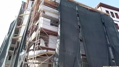 Beypazarı'nda restorasyon çalışmaları devam ediyor Beypazarı'nda restorasyon çalışmaları devam ediyor