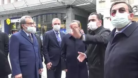 Cumhurbaşkanlığı Yerel Yönetim Politikaları Kurulu üyeleri Beyoğlu'ndaki projeleri inceledi Cumhurbaşkanlığı Yerel Yönetim Politikaları Kurulu üyeleri Beyoğlu'ndaki projeleri inceledi