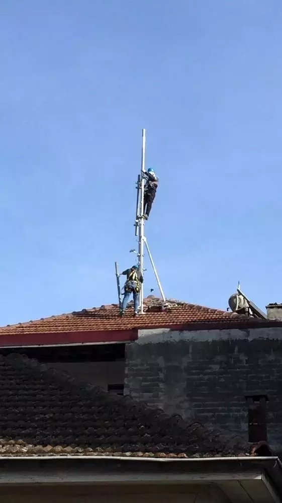 Gelen tepkilere rağmen ev benim dedi baz istasyonun kurulmasına izin